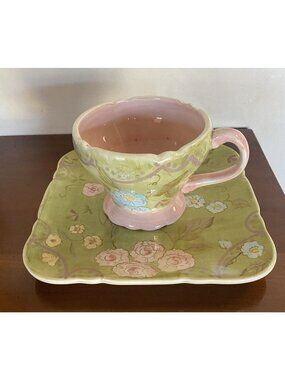 Tracy Porter Confetti Soup Coffee Tea Mug Salad Dessert Plate